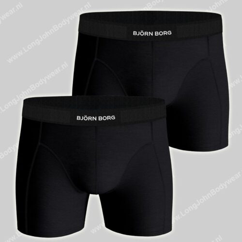 Bjorn Borg 2-Pack Organic Cotton Stretch Boxer-0 Bjorn Borg 2-Pack Organic Cotton Stretch Boxer-0