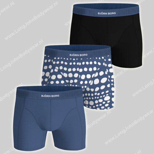 Bjorn Borg 3-Pack Organic Cotton Stretch Boxer-0 Bjorn Borg 3-Pack Organic Cotton Stretch Boxer-0