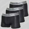 Calvin Klein Brushed Microfiber Trunks 3-Pack-0