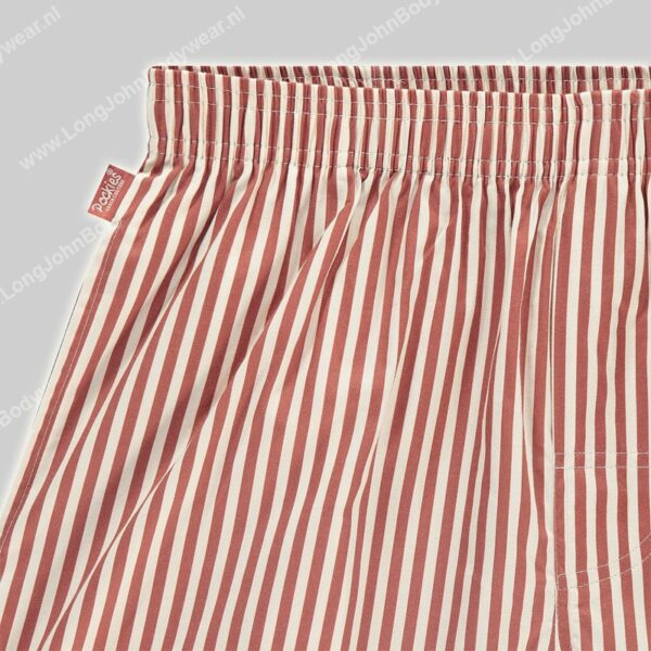 Pockies Short Trerracotta Striped