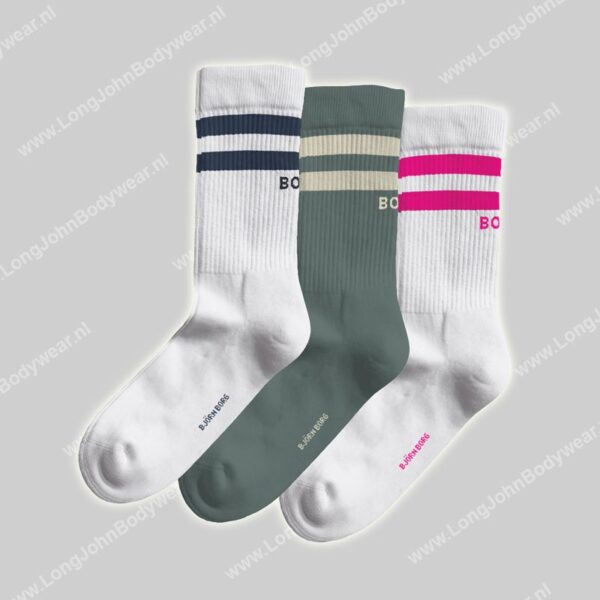 Bjorn Borg 3-pack Crew Socks-0