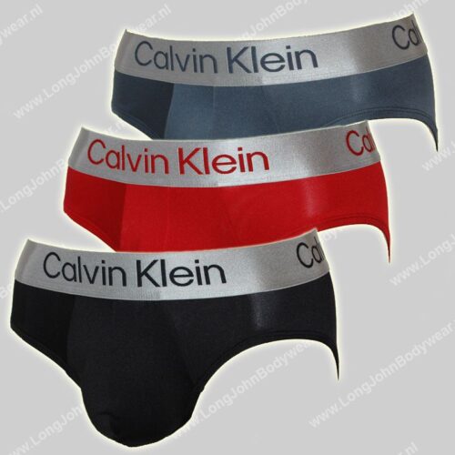 Calvin Klein Brushed Microfiber Hip Briefs 3-Pack-0