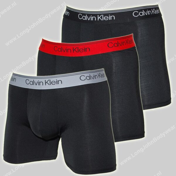 Calvin Klein Microfiber Stretch Boxer-Briefs 3-Pack