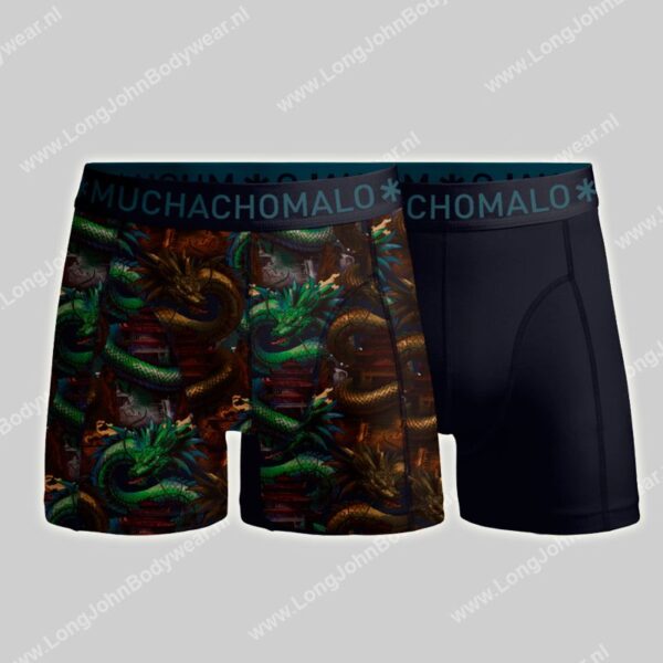 MuchachoMalo Dragon 2-Pack Shorts Cotton Modal-0
