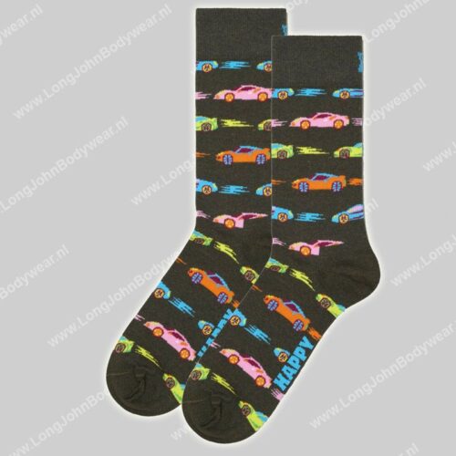 Happy Socks Car Stripe Socks-0 Happy Socks Car Stripe Socks-0
