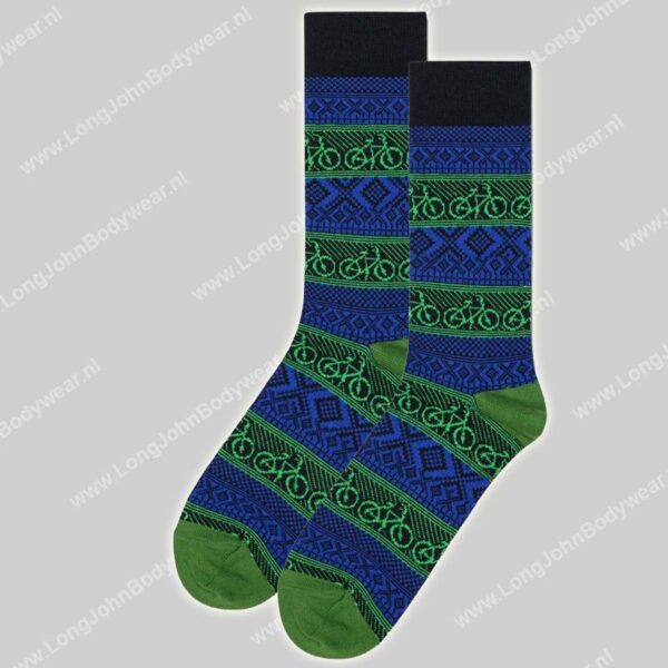 Happy Socks Bike Jaquard Sock-0