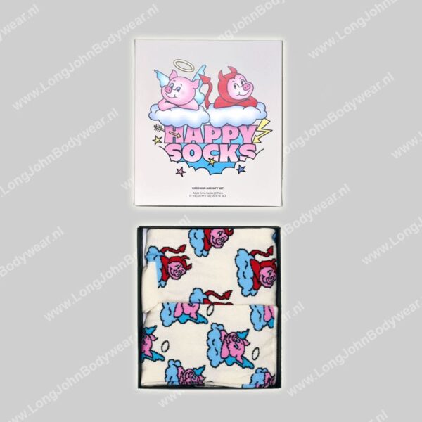 Happy Socks Good Bad Pig Giftset 2-pack Sock