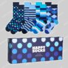 Happy Socks 4-Pack Navy Socks Gift-Set-0