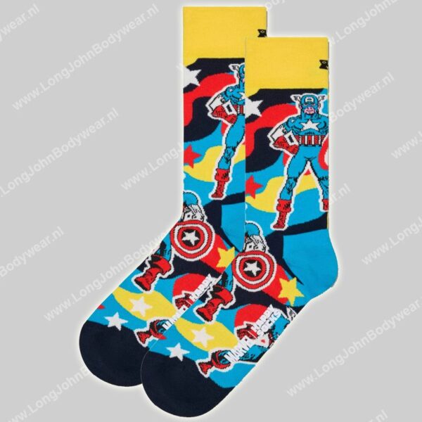 Happy Socks Marvel Captain America Sock-0