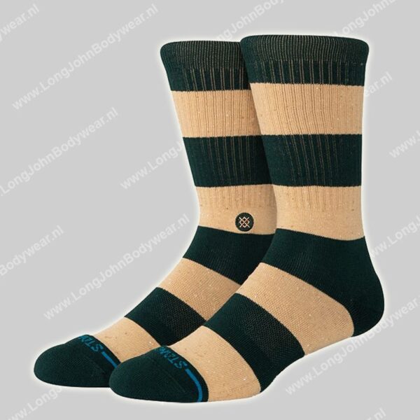 Stance Sokken Nep Stripe Crew-0