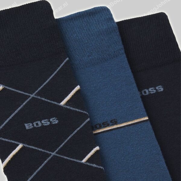 Hugo Boss 3-pack sokken Icon