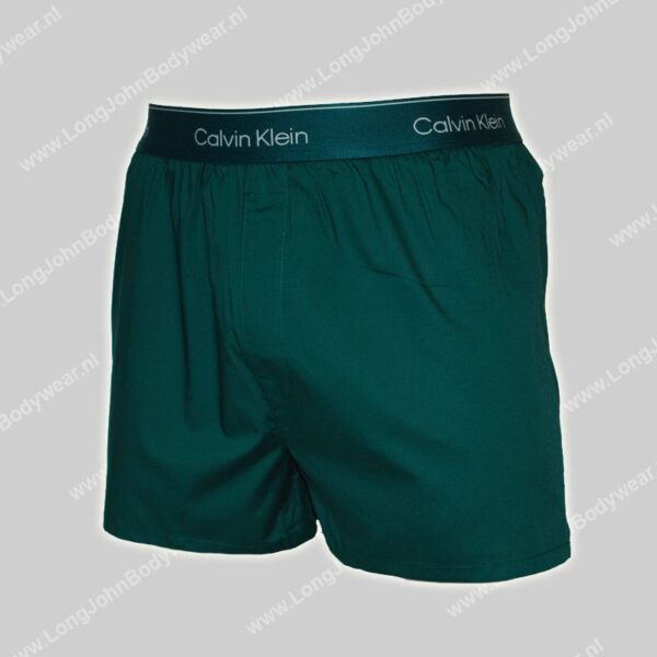 Calvin Klein Slim-Fit Woven Boxer-0