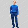 Tommy Hilfiger PJ L/S Flannel Pant en Slippers