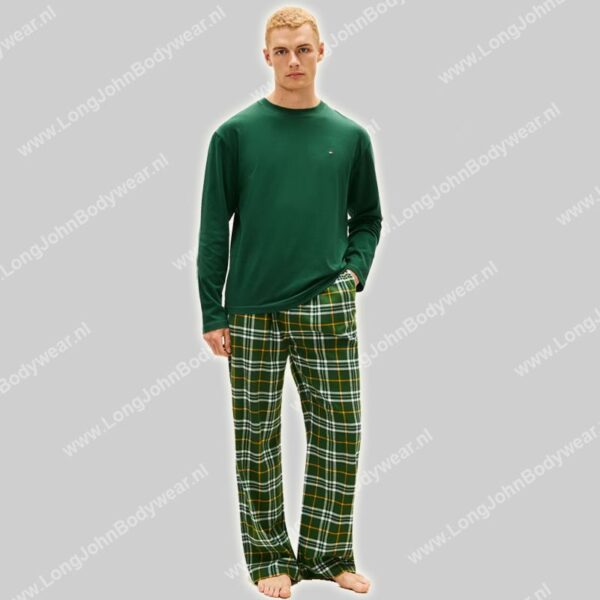 Tommy Hilfiger PJ Relaxed Flannel Pant en L/S-0