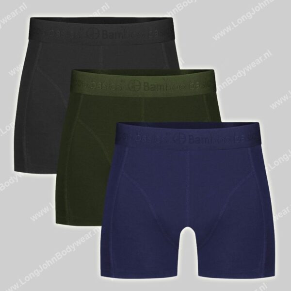 Bamboo Basics Boxershorts 3-pack Rico