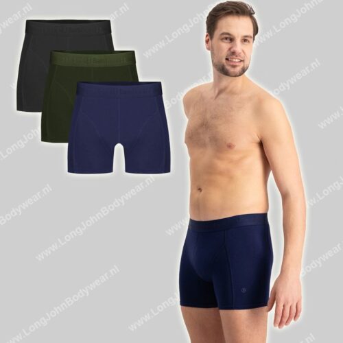 Bamboo Basics Boxershorts 3-pack Rico-0 Bamboo Basics Boxershorts 3-pack Rico-0