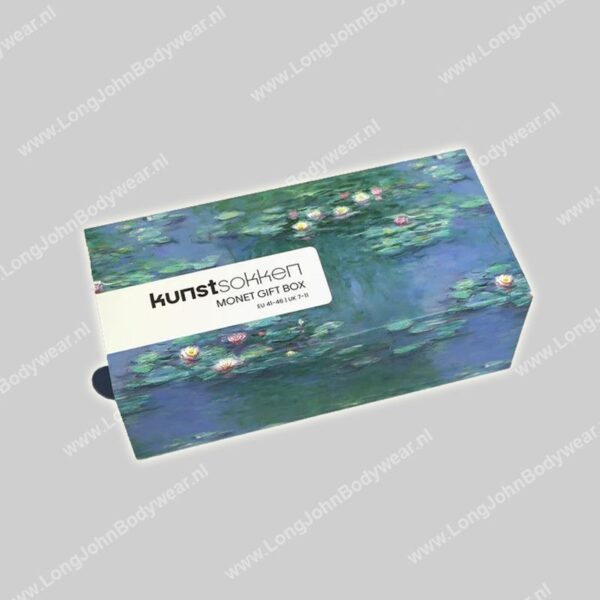 Kunstsokken Monet 3-pack GiftBox