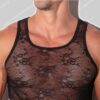 Code 22 Sheer Lace TankTop