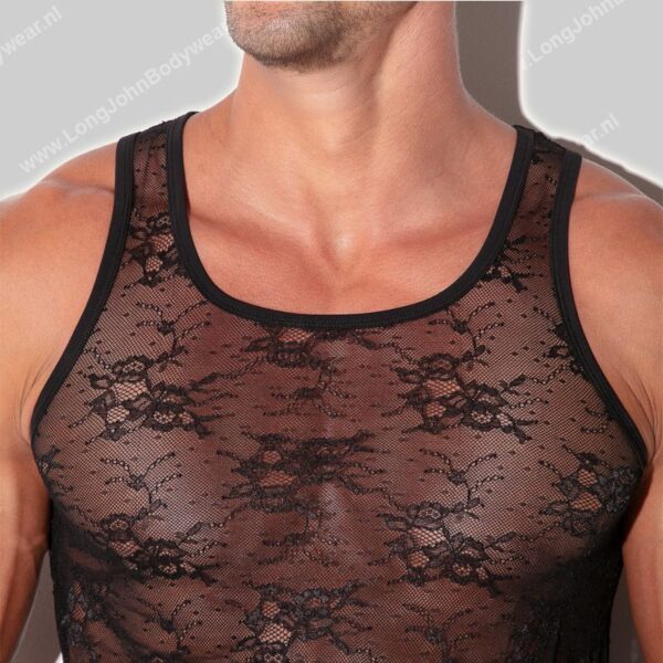 Code 22 Sheer Lace TankTop