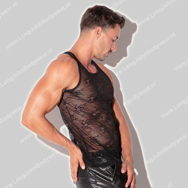 Code 22 Sheer Lace TankTop