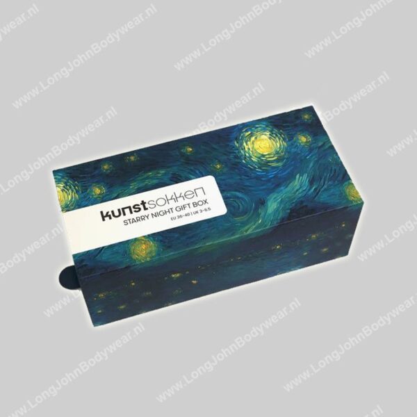 Kunstsokken Starry Night 3-pack GiftBox