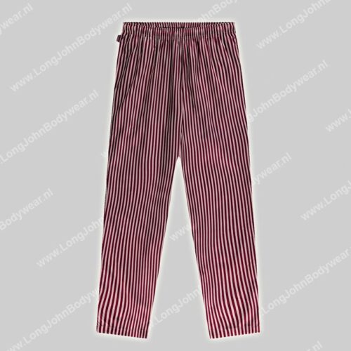 Pockies Pyjama pants Stripe rood-roze-0