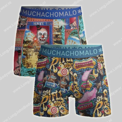 MuchachoMalo 2-pack Shorts Funfair-0 MuchachoMalo 2-pack Shorts Funfair-0