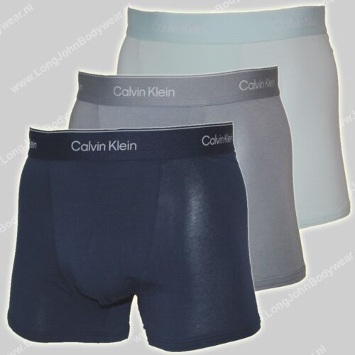 Calvin Klein Icon Cotton Relaxed Fit Trunks 3-Pack-0 Calvin Klein Icon Cotton Relaxed Fit Trunks 3-Pack-0