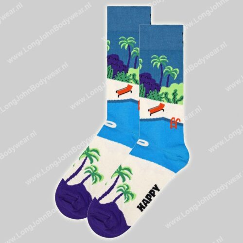 Happy Socks Pool Side Sock-0 Happy Socks Pool Side Sock-0