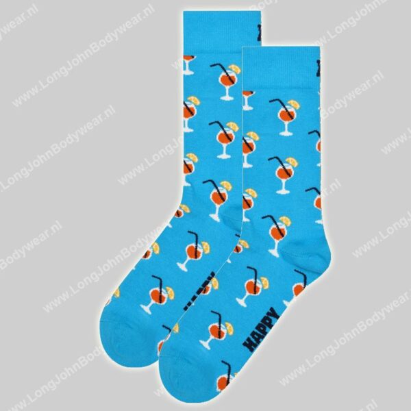 Happy Socks Orange Drink Sock-0
