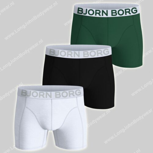 Bjorn Borg 3-Pack Boxer Organic cotton Stretch-0 Bjorn Borg 3-Pack Boxer Organic cotton Stretch-0