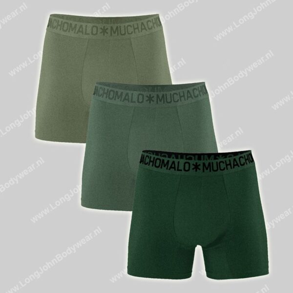 MuchachoMalo 3-pack Boxer Shorts Solid-0