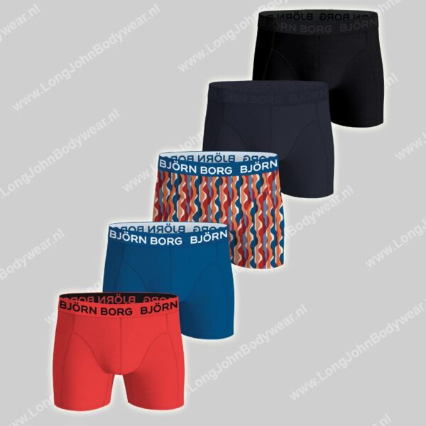 Bjorn Borg 5-Pack Boxer Cotton Stretch-0
