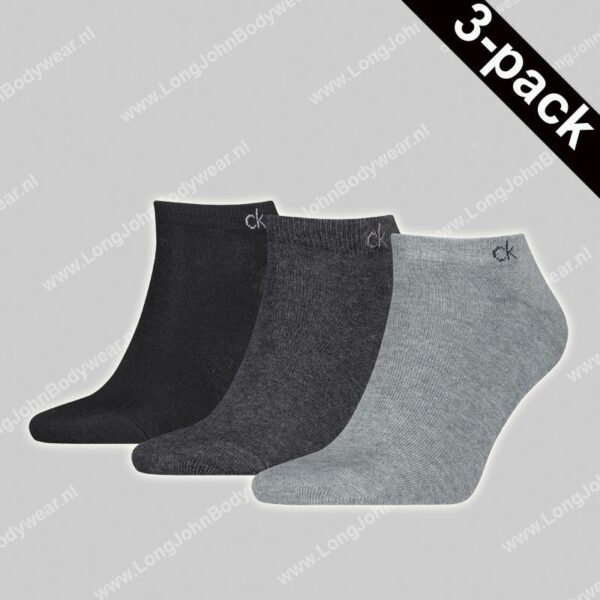 Calvin Klein Sokken Sneaker Sock 3-pack-0