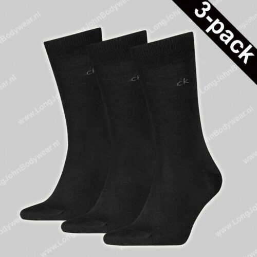 Calvin Klein Sokken 3-pack Sock-0 Calvin Klein Sokken 3-pack Sock-0