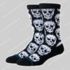 Stance Sokken Static Skull Crew-0