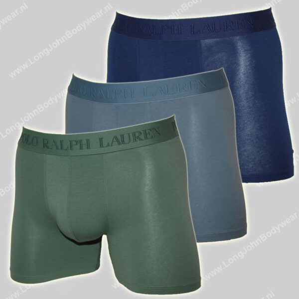 Polo Ralph Lauren 3-Pack Stretch Cotton Boxer Briefs-0