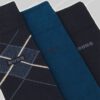 Hugo Boss 3-pack sokken Giftset Argyle
