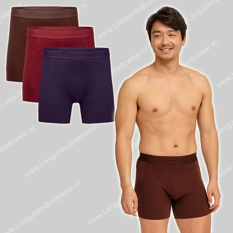 Bamboo Basics Boxershorts 3-pack Rico