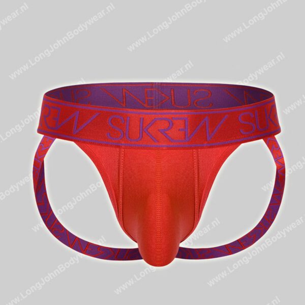 Sukrew Majestic Jockstrap Vermilion