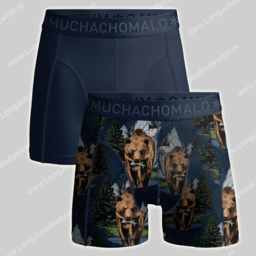 MOD-GRIZZLY1010-01 MuchachoMalo Grizzly 2-Pack Shorts Cotton Modal