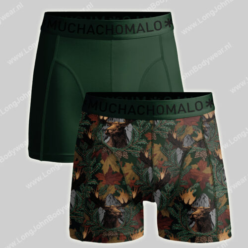 MOD-MOOSE1010-01 MuchachoMalo Moose 2-Pack Shorts Cotton Modal