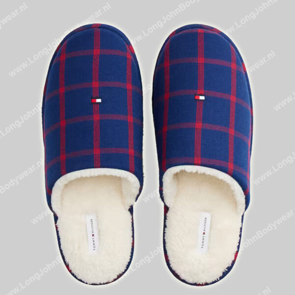 Tommy Hilfiger PJ L/S Flannel Pant en Slippers