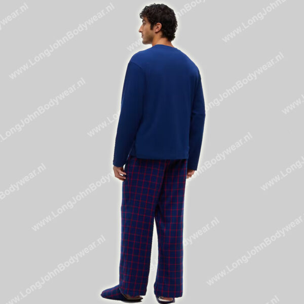Tommy Hilfiger PJ L/S Flannel Pant en Slippers