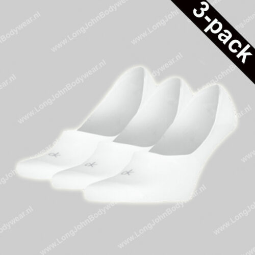 Calvin Klein Sokken Footie Mid-Cut 3-pack Calvin Klein Sokken Footie Mid-Cut 3-pack