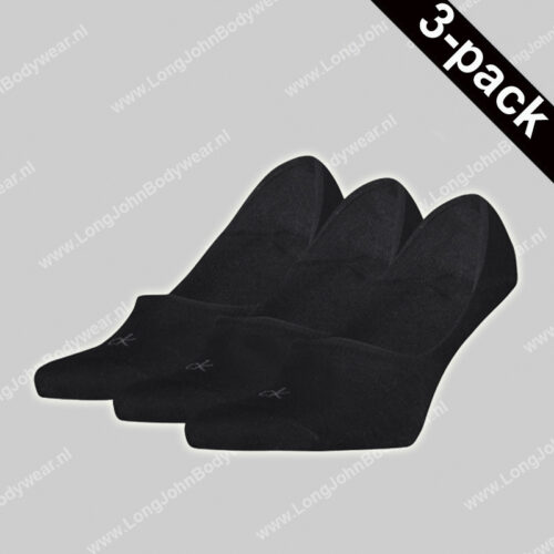 Calvin Klein Sokken Footie Mid-Cut 3-pack