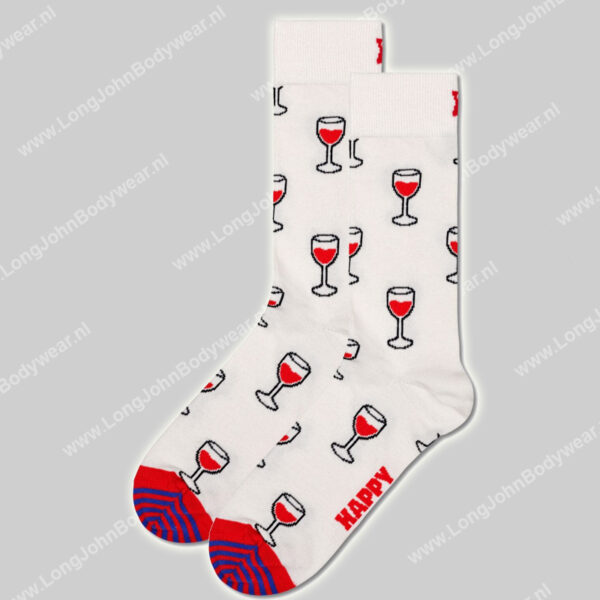 Happy Socks Wine Sock-0