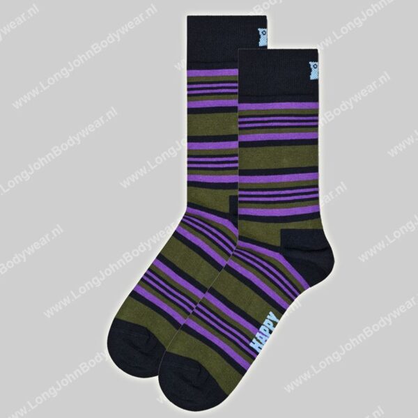 Happy Socks 3-pack Stripe Sock