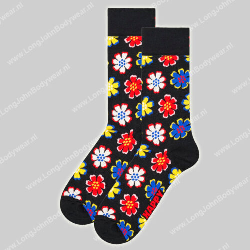 Happy Socks Folk Flower Sock-0 Happy Socks Folk Flower Sock-0