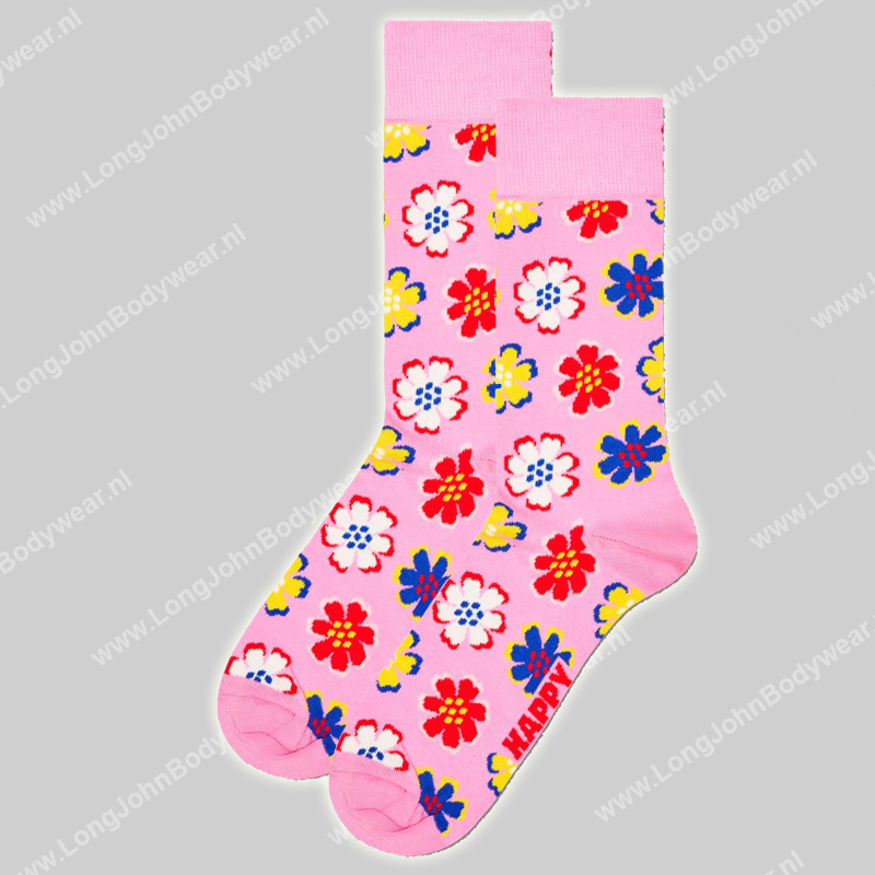 Happy Socks Folk Flower Sock-0
